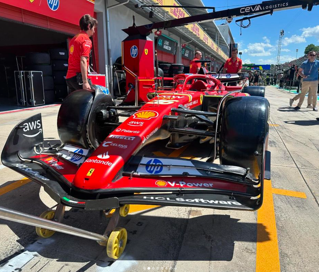 Ferrari at Imola